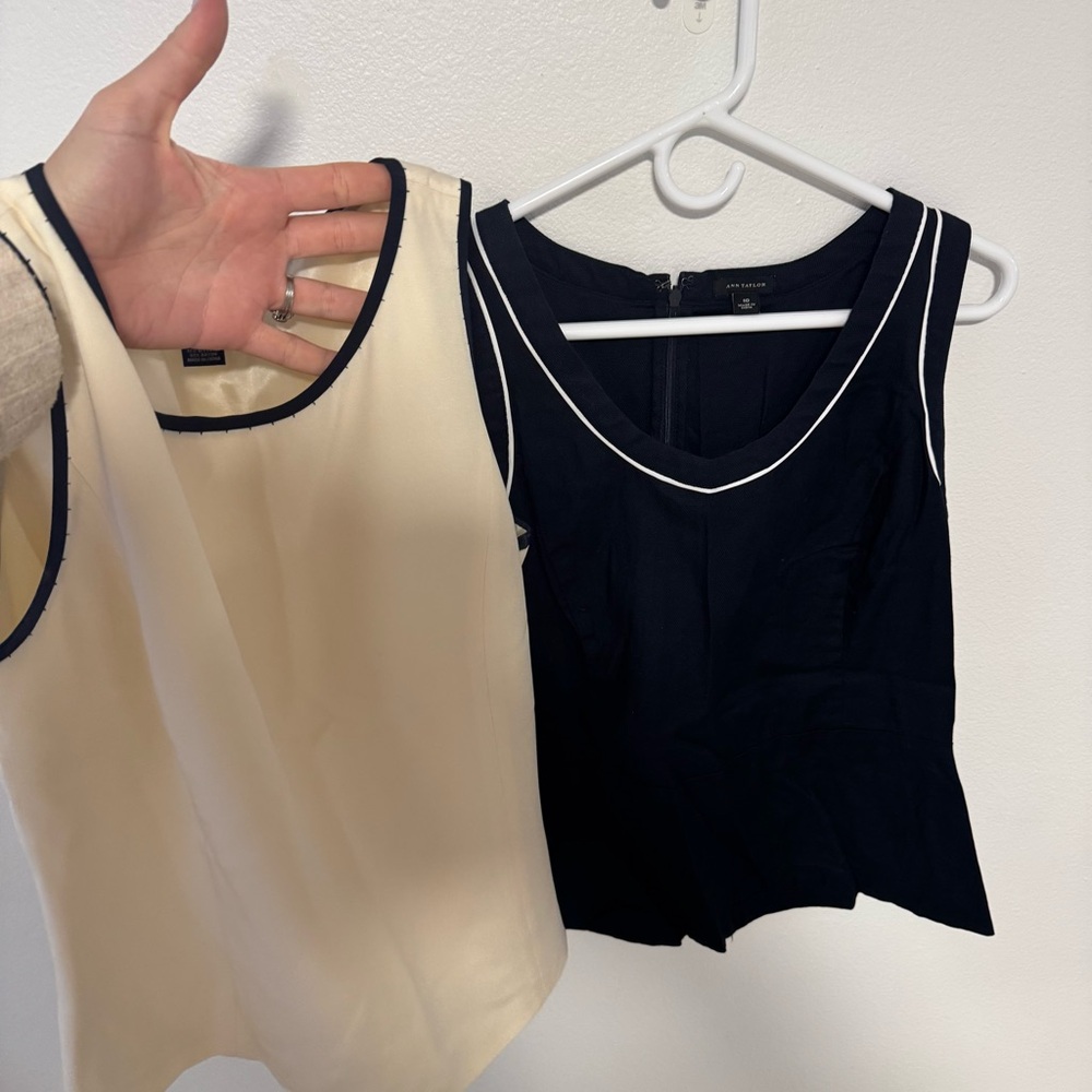 Office Pack: 2 Sleeveless Blouses